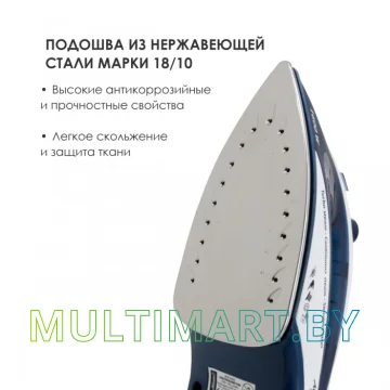 Утюг Atlanta ATH-5502 (синий) картинка 4